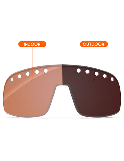 Orange Tint Photochromic-Non-Polarized