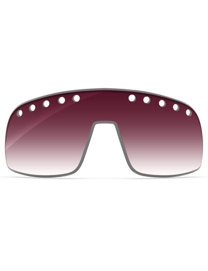 Wine Red Gradient-Non-Polarized