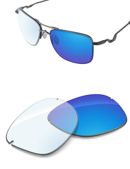 Sky Blue FlashMirror™ Photochromic-Non-Polarized