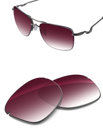 Wine Red Gradient-Non-Polarized