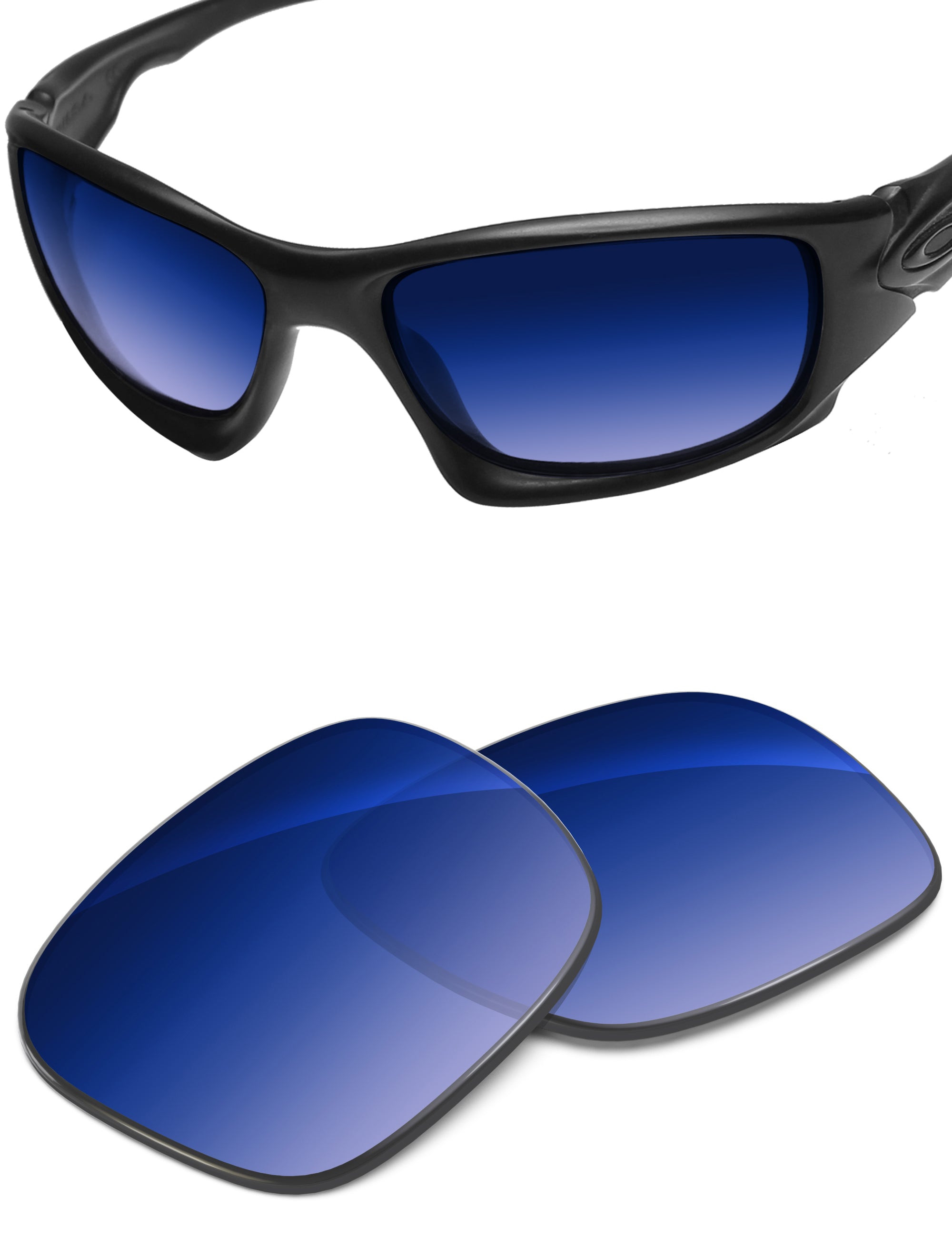 Aqua Blue Gradient-Non-Polarized