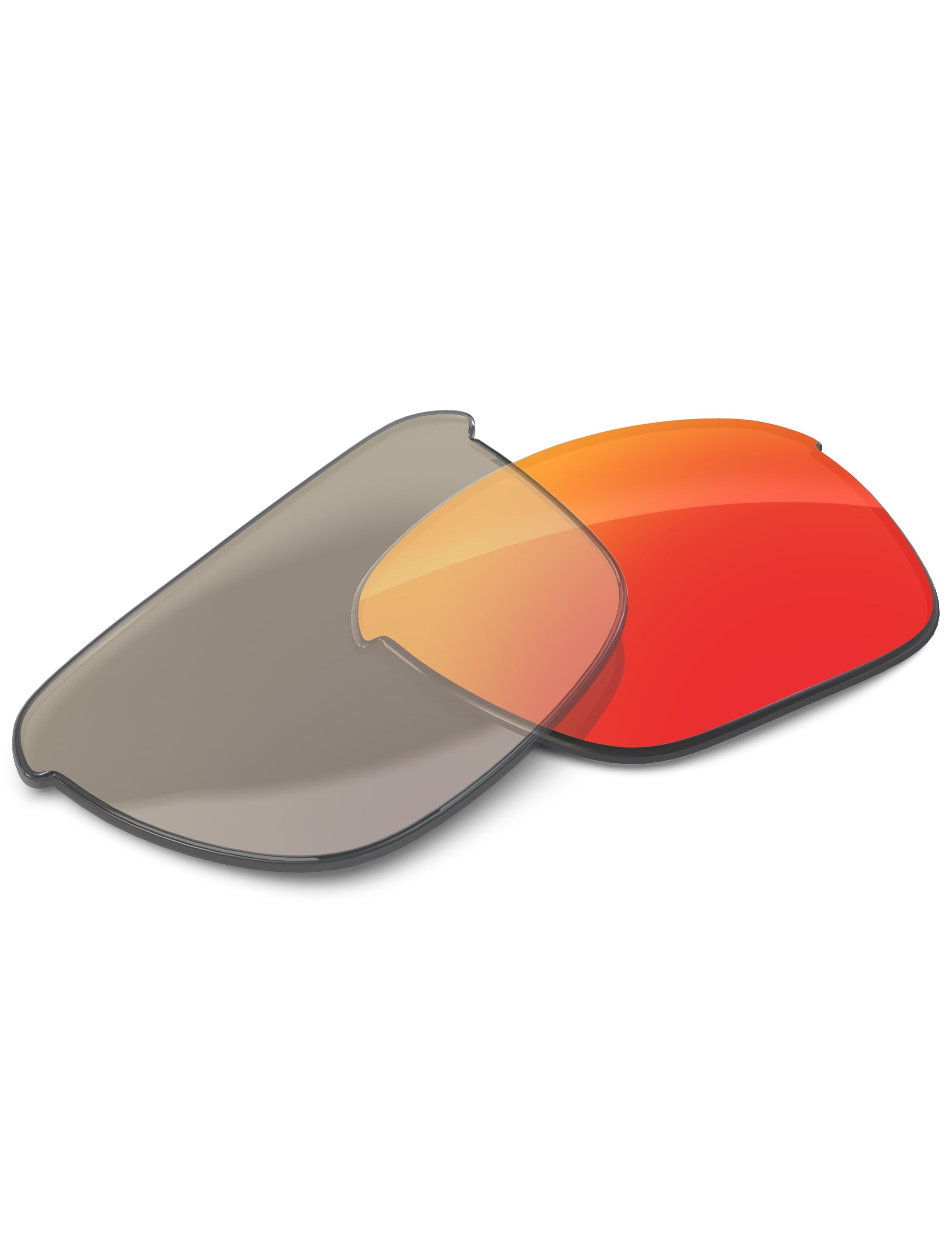 Fire Red FlashMirror™ Photochromic-Non-Polarized