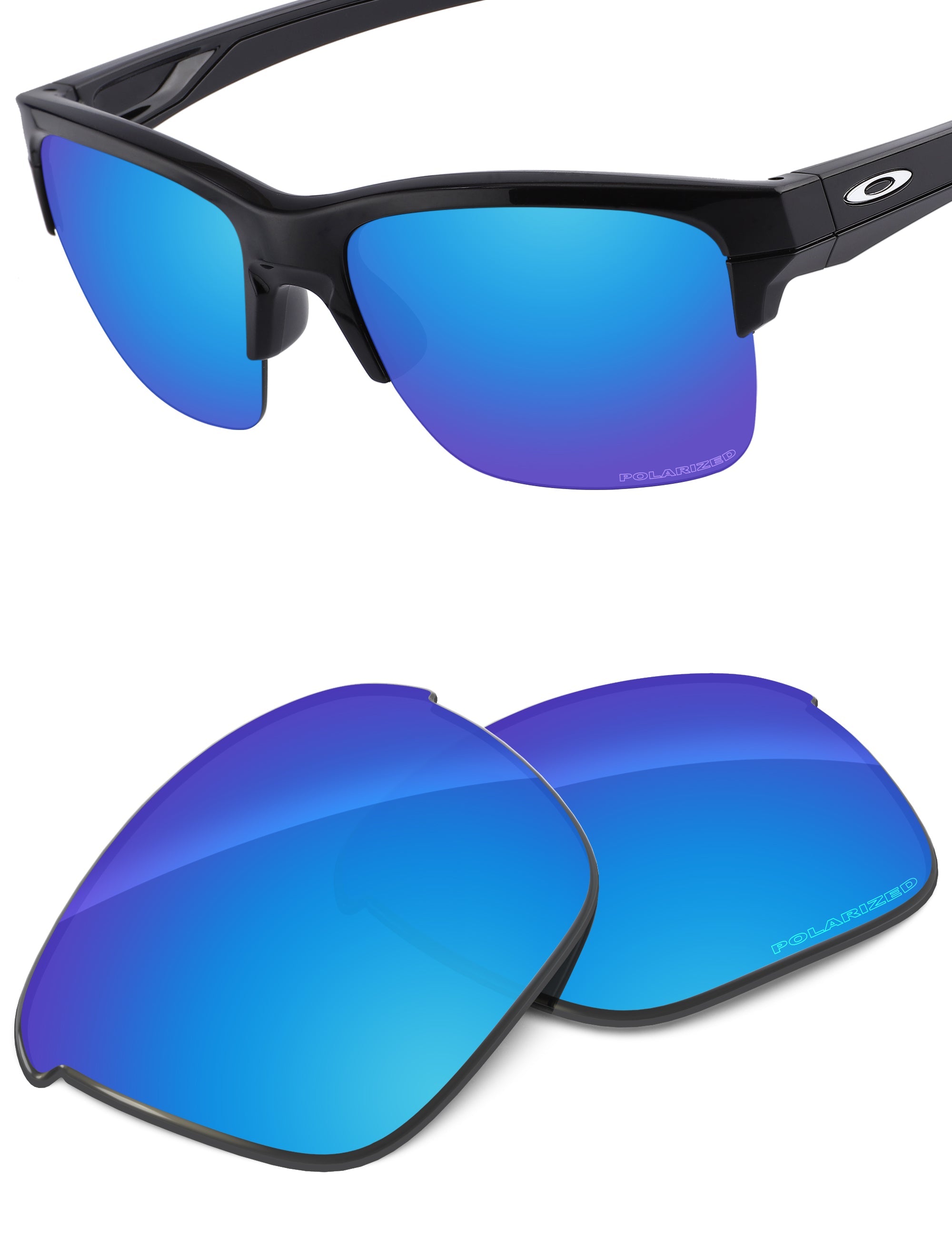 Sky Blue FlashMirror™-Polarized