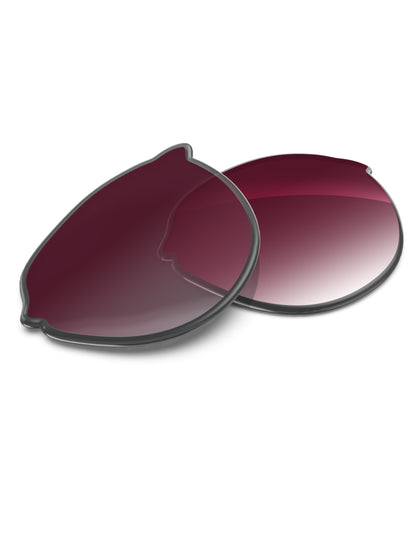 Wine Red Gradient-Non-Polarized