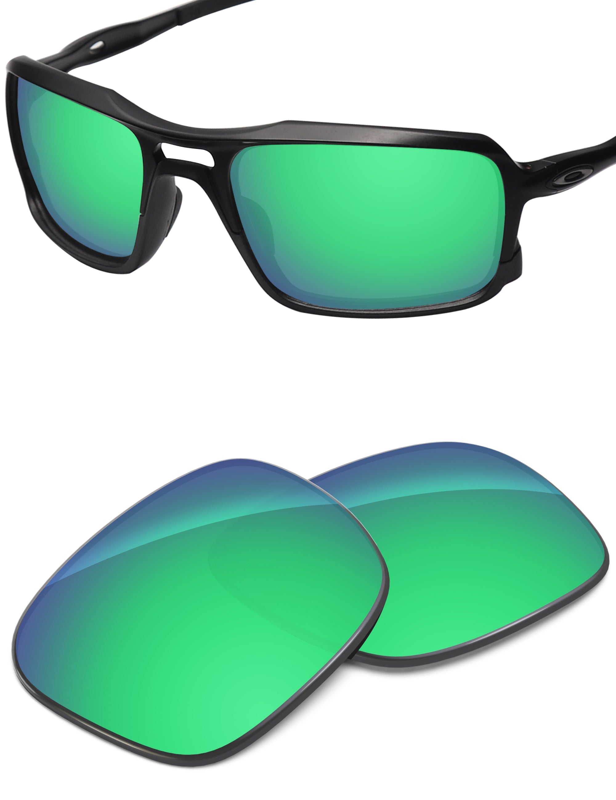 Emerald Green FlashMirror™-Non-Polarized