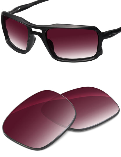 Wine Red Gradient-Non-Polarized