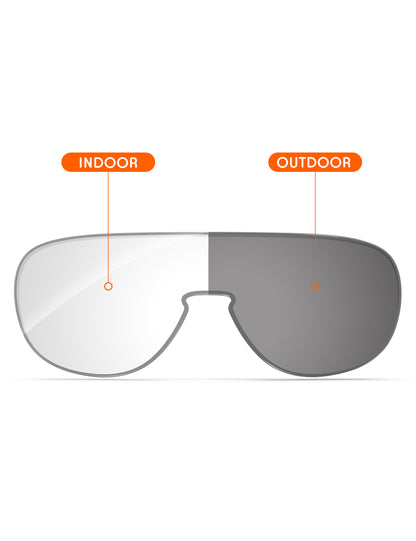 Adapt Gray Photochromic Blue Light Blocking-Non-Polarized
