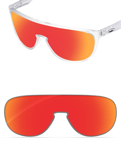 Fire Red FlashMirror™-Non-Polarized