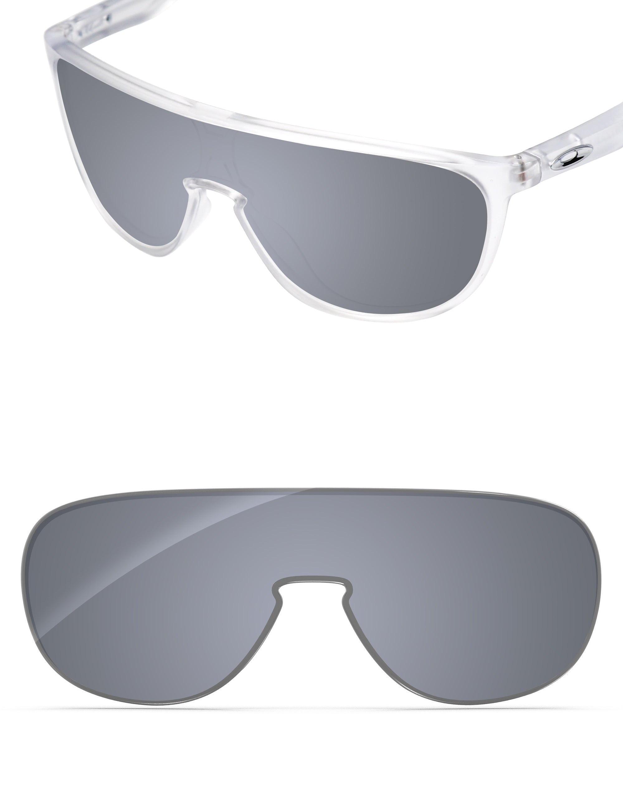 Silver Metallic FlashMirror™-Non-Polarized