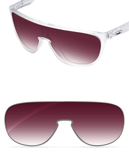Wine Red Gradient-Non-Polarized