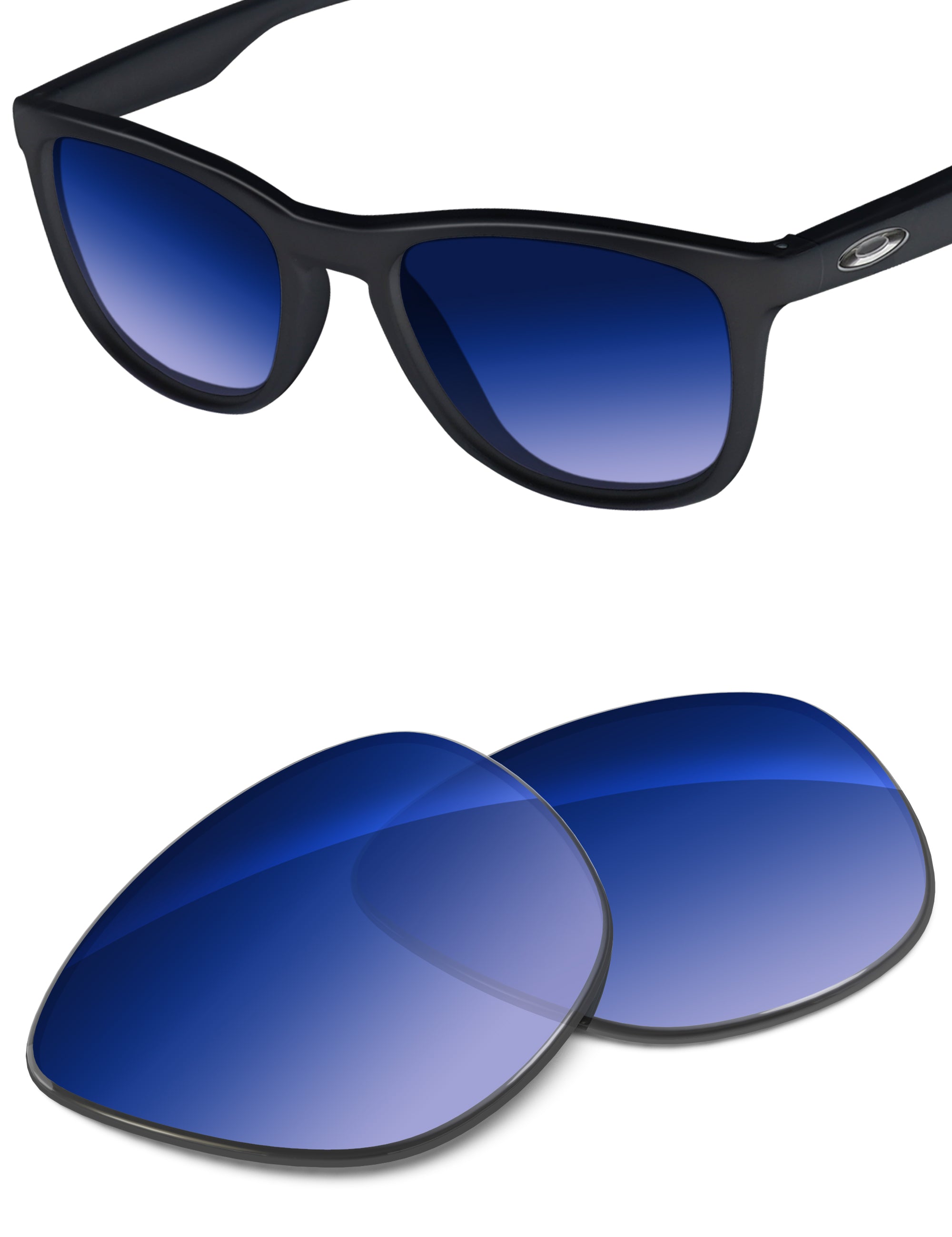 Aqua Blue Gradient-Non-Polarized