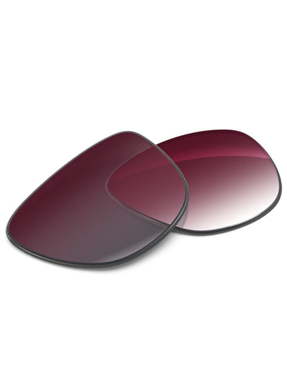 Wine Red Gradient-Non-Polarized