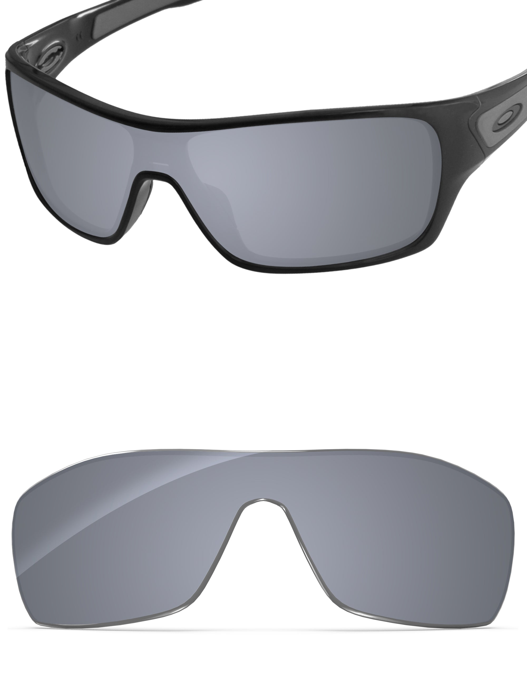 Silver Metallic FlashMirror™-Non-Polarized
