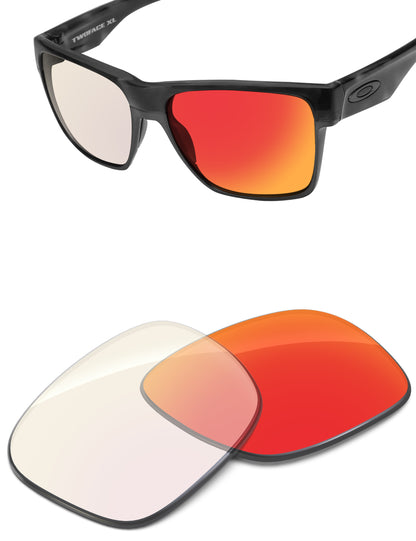 Fire Red FlashMirror™ Photochromic-Non-Polarized