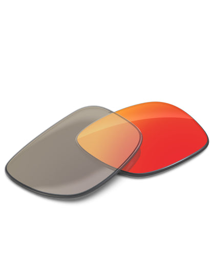 Fire Red FlashMirror™ Photochromic-Non-Polarized