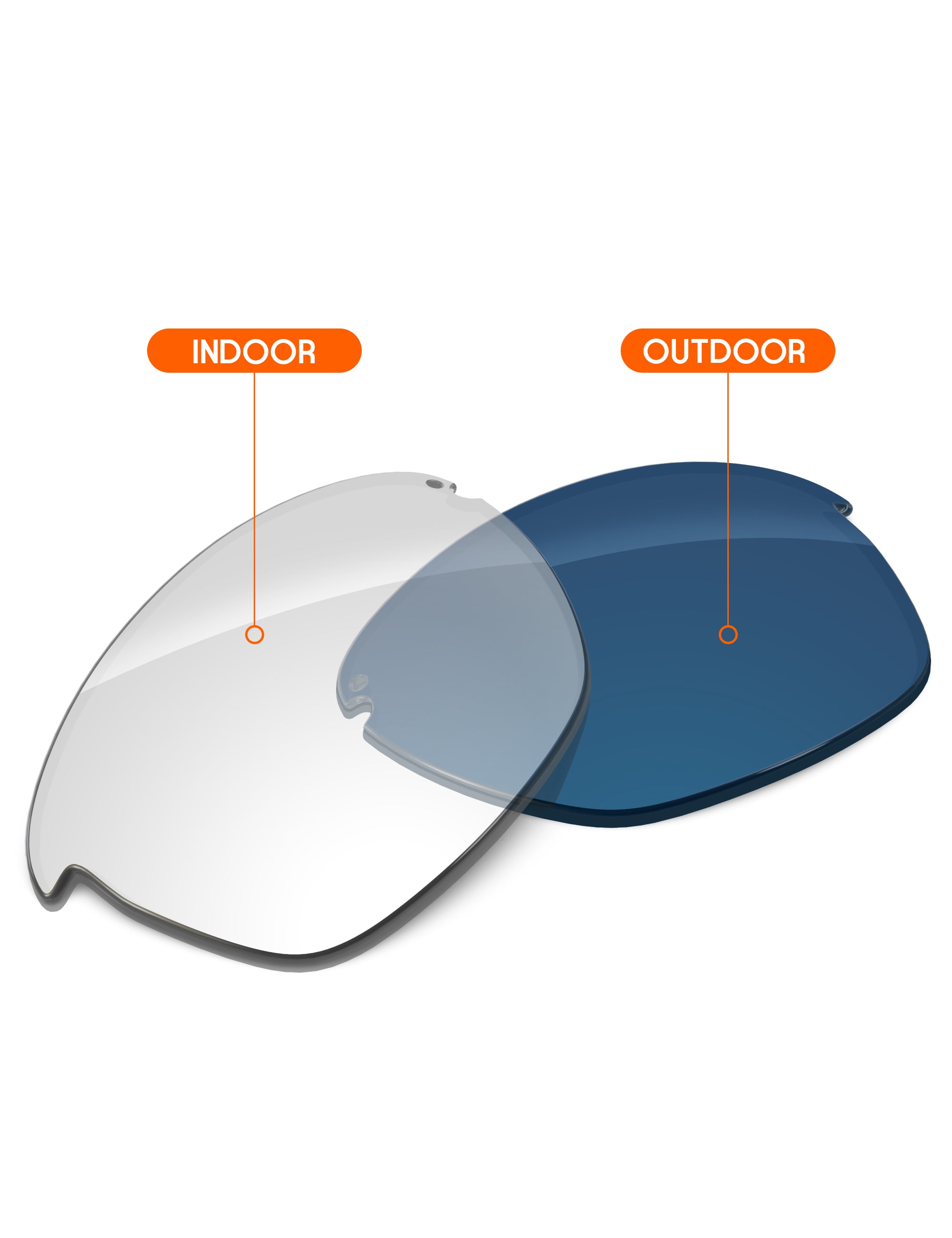 Adapt Blue Photochromic-Non-Polarized