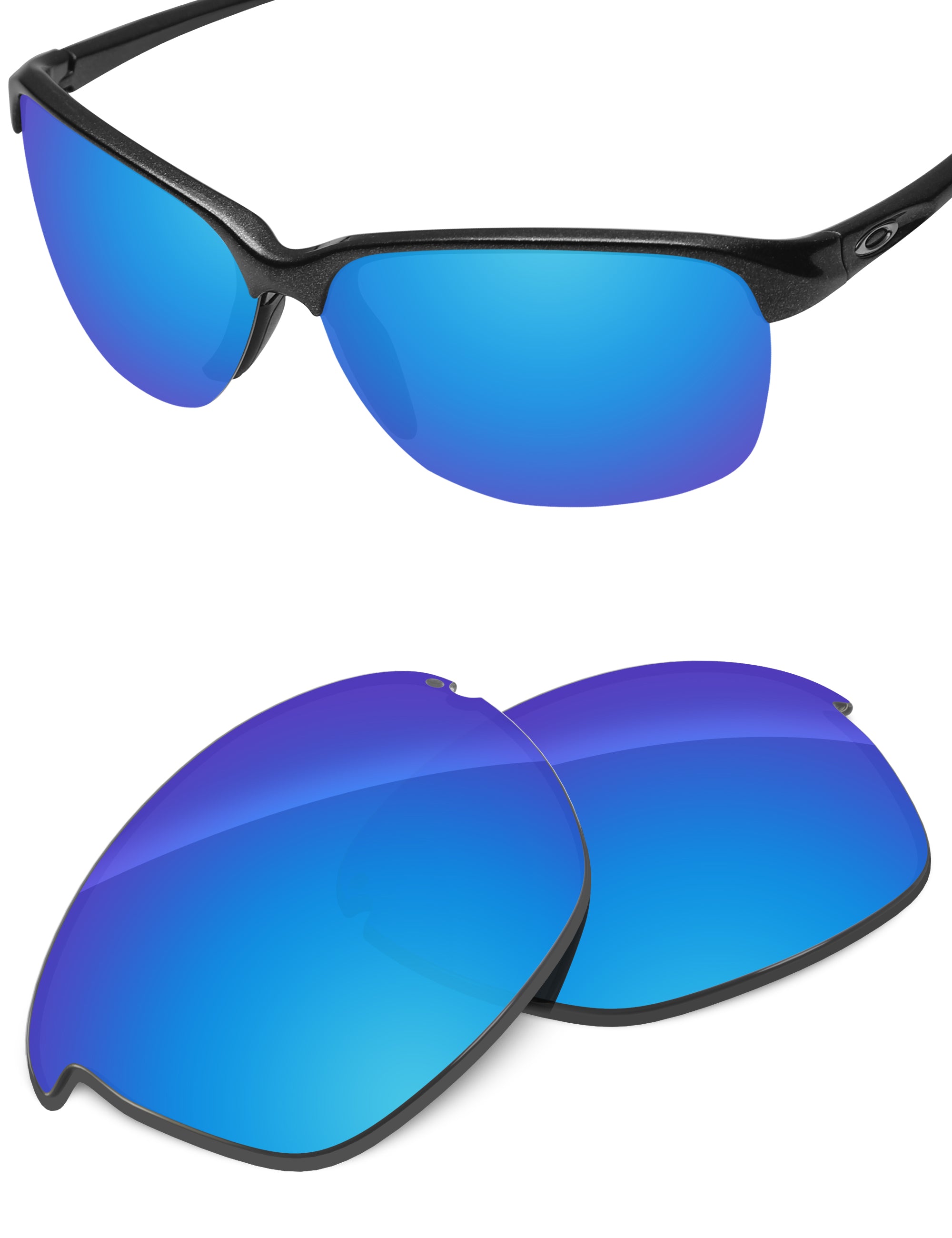 Sky Blue FlashMirror™-Non-Polarized