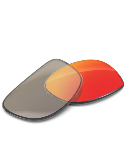 Fire Red FlashMirror™ Photochromic-Non-Polarized