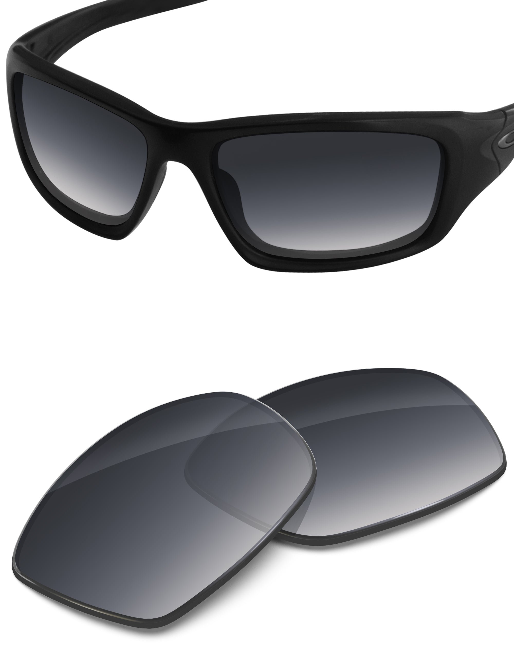 Gray Gradient-Non-Polarized