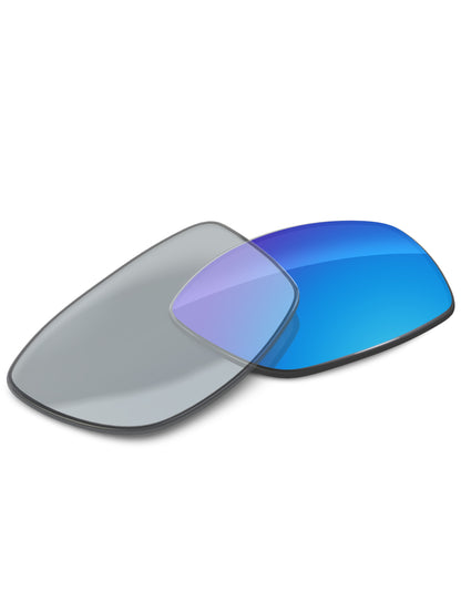 Sky Blue FlashMirror™ Photochromic-Non-Polarized