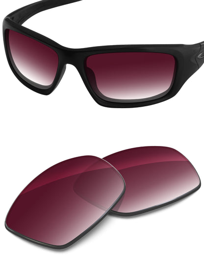 Wine Red Gradient-Non-Polarized