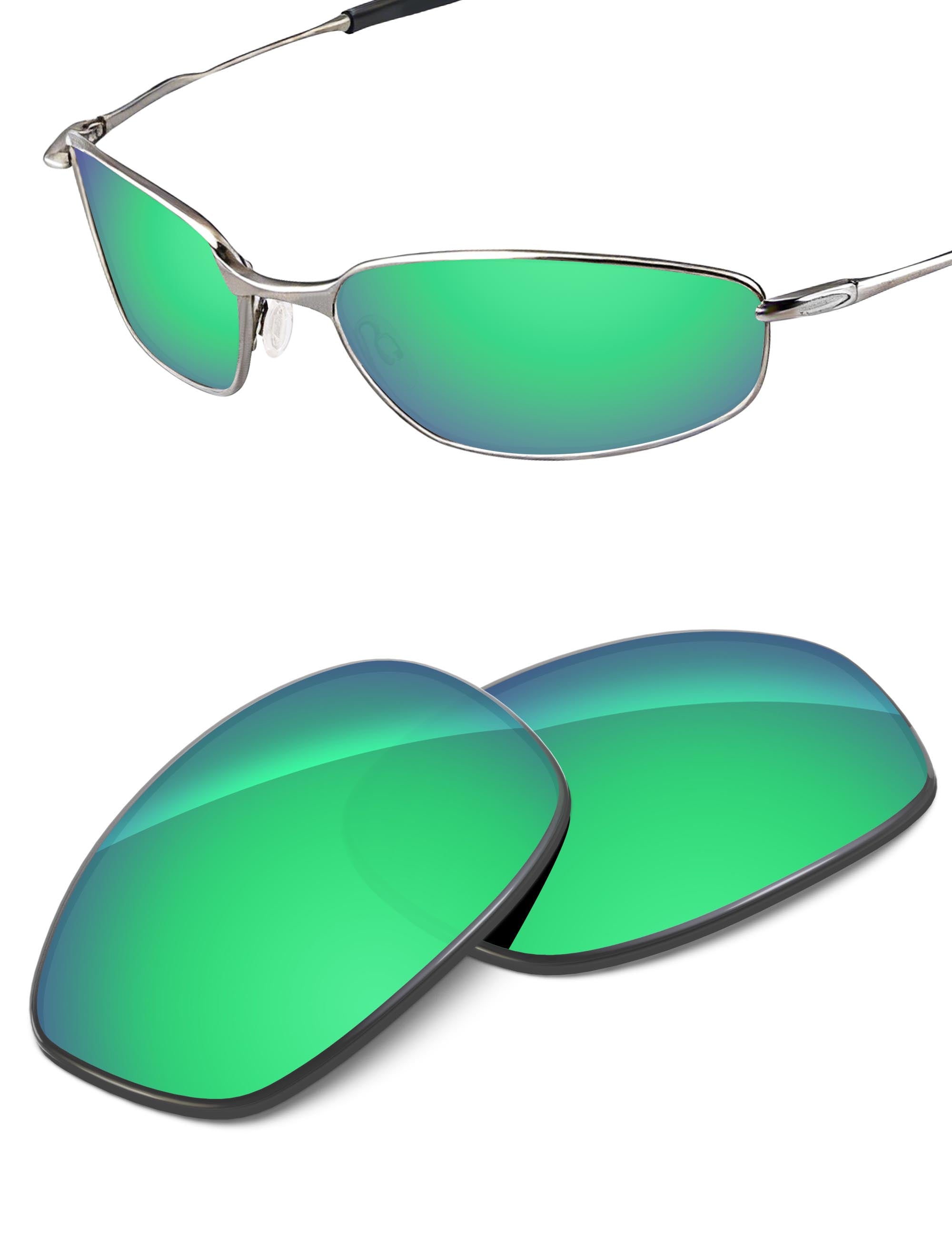 Emerald Green FlashMirror™-Non-Polarized