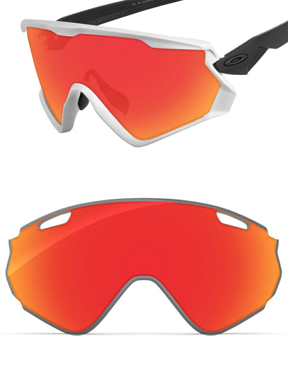 Fire Red FlashMirror™-Non-Polarized