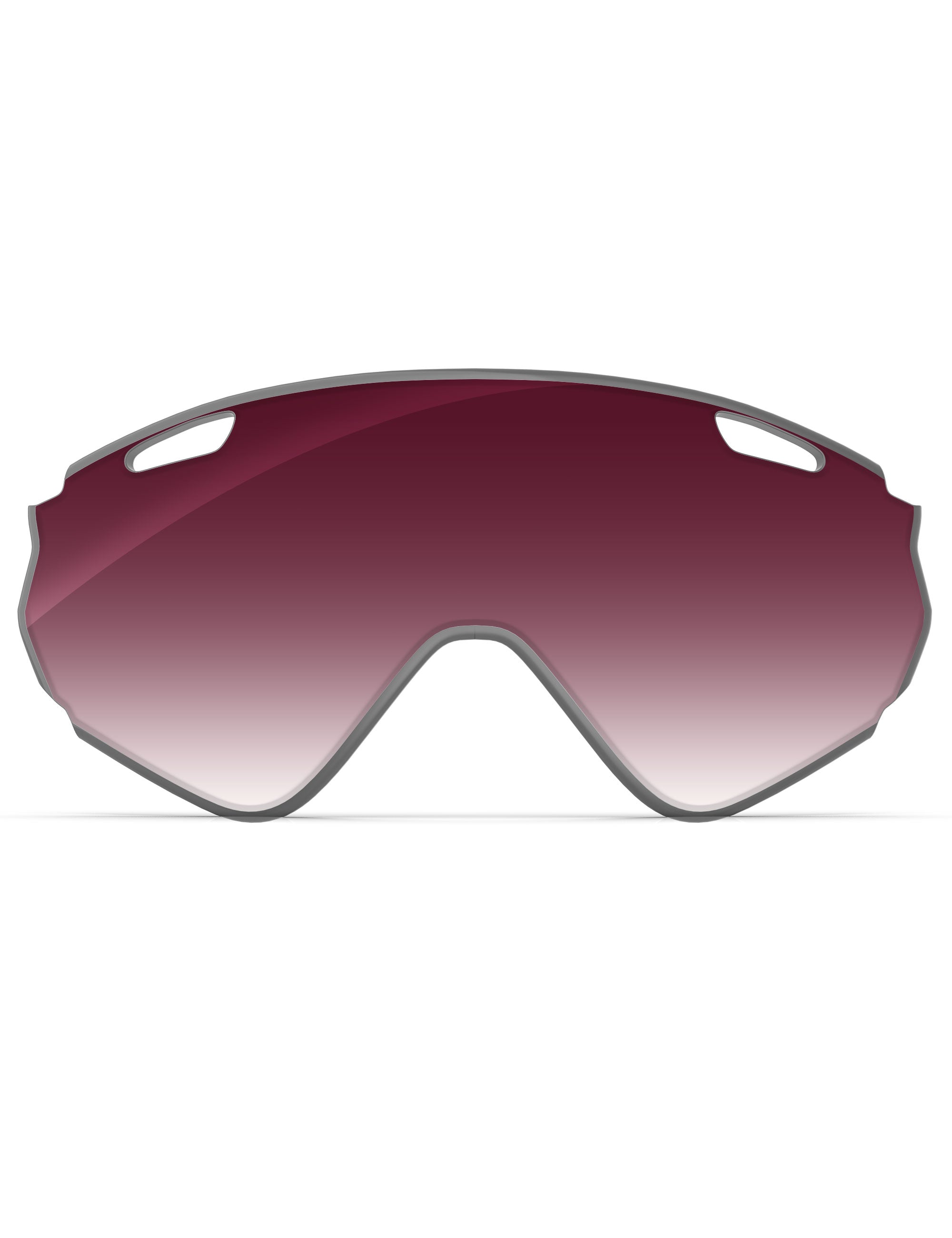 Wine Red Gradient-Non-Polarized