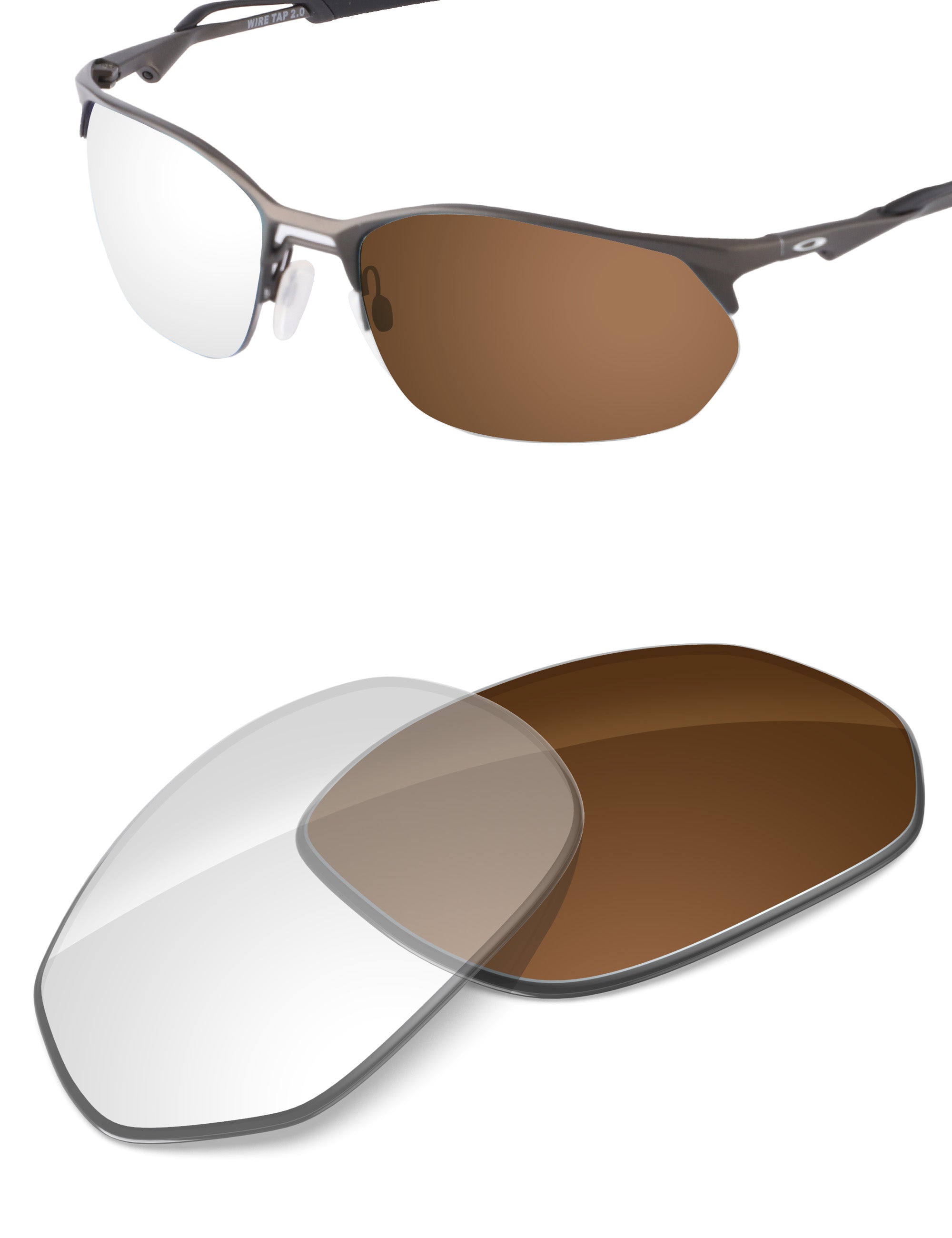 Adapt Brown Photochromic-Non-Polarized