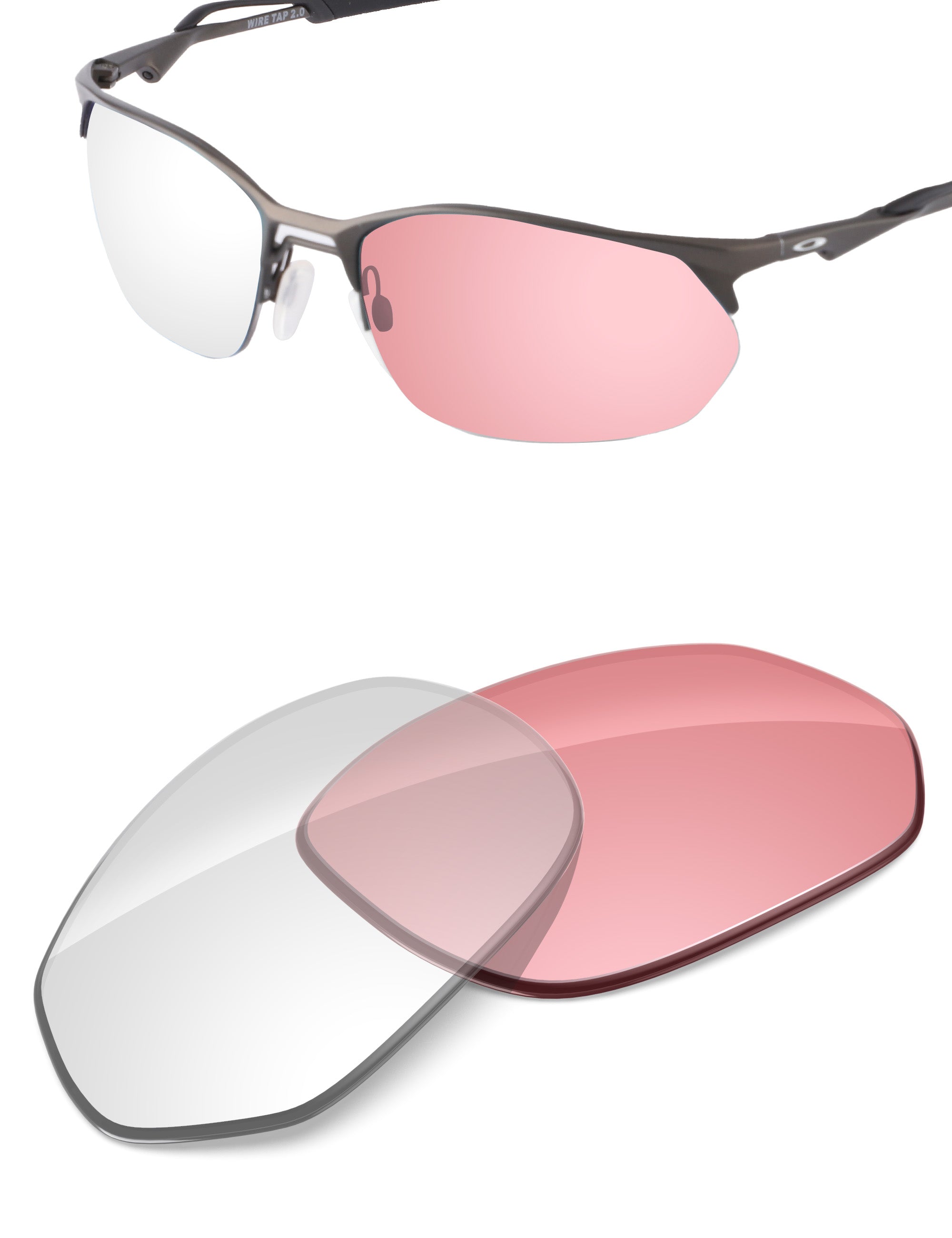Adapt Pink Photochromic-Non-Polarized
