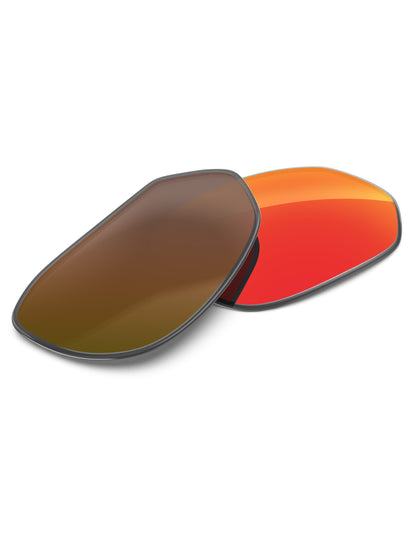 Fire Red FlashMirror™-Non-Polarized
