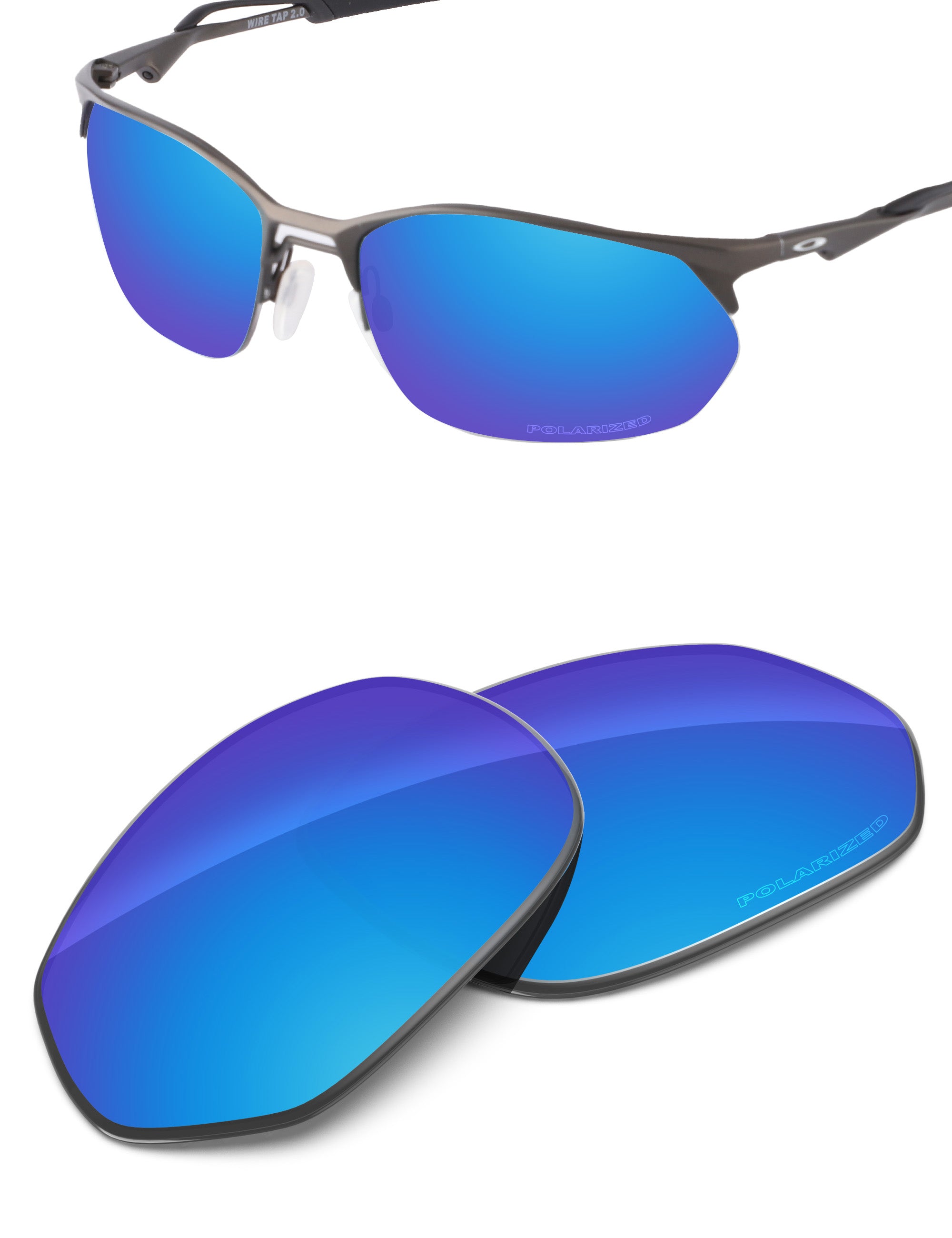 Sky Blue FlashMirror™-Polarized