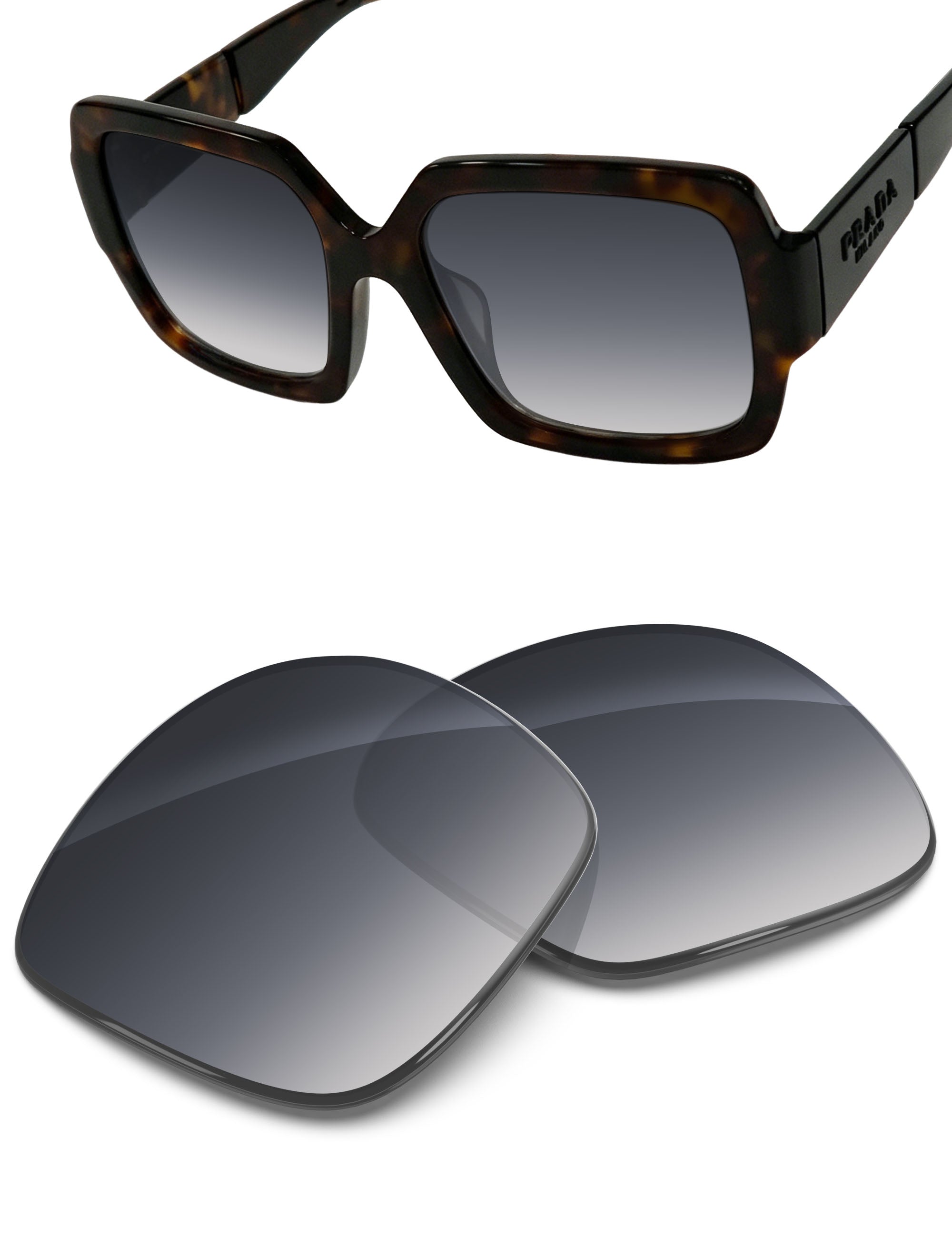 Gray Gradient-Non-Polarized