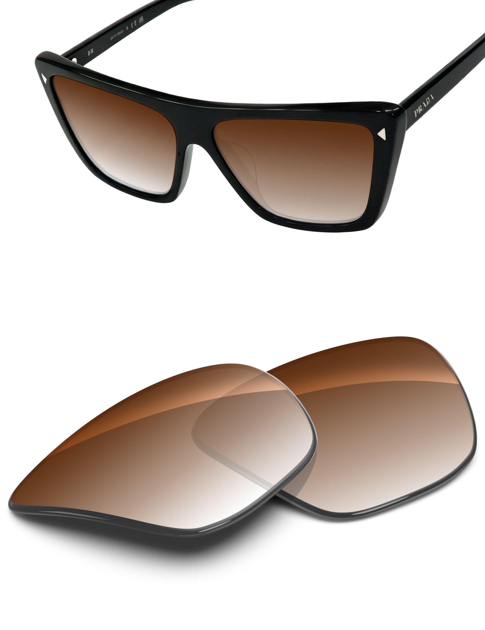 Brown Gradient-Non-Polarized