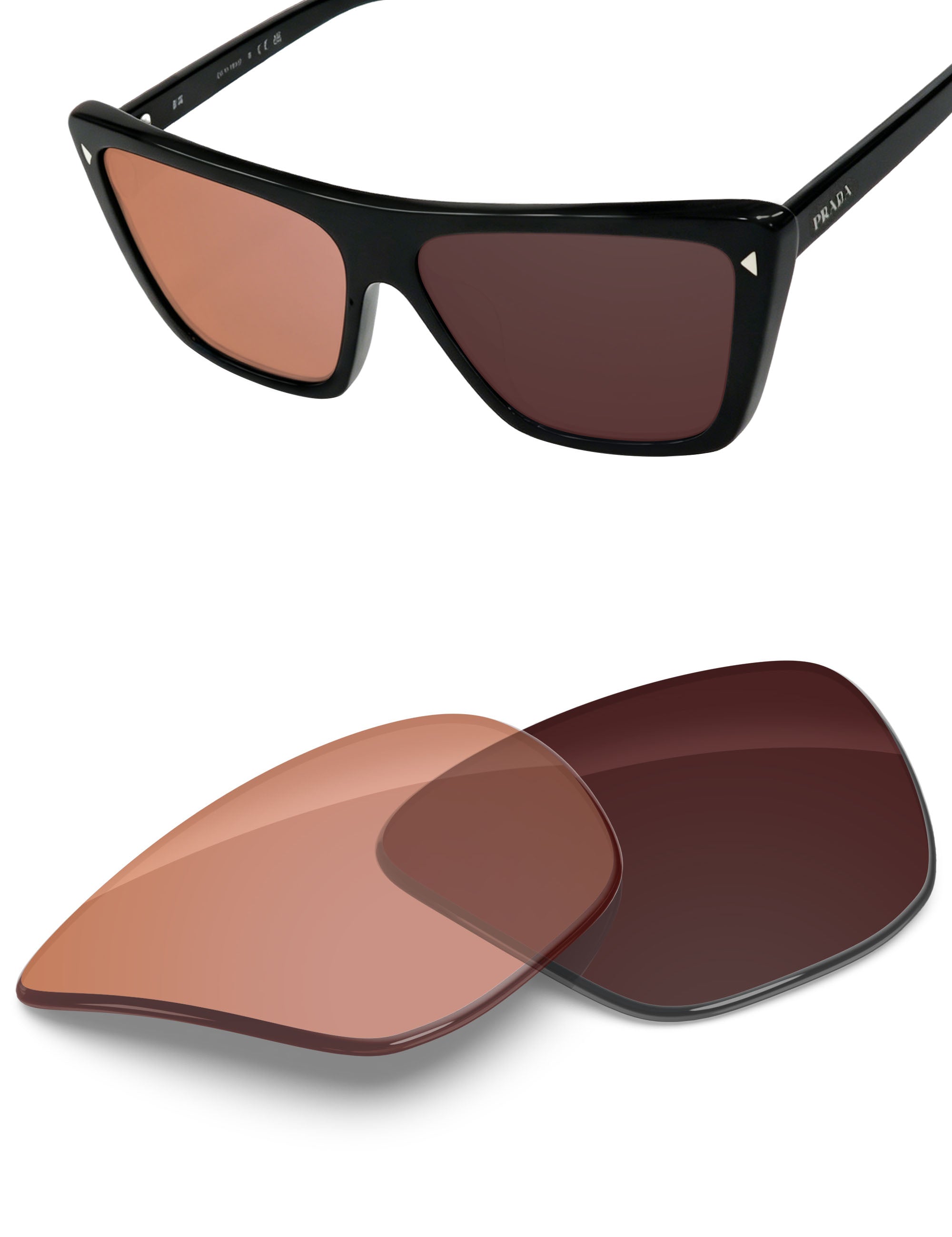 Orange Tint Photochromic-Non-Polarized