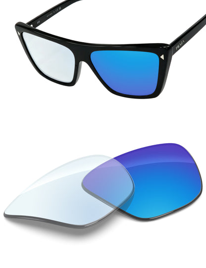 Sky Blue FlashMirror™ Photochromic-Non-Polarized
