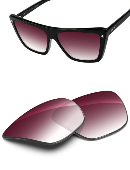 Wine Red Gradient-Non-Polarized
