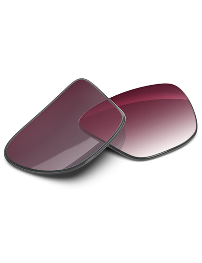 Wine Red Gradient-Non-Polarized