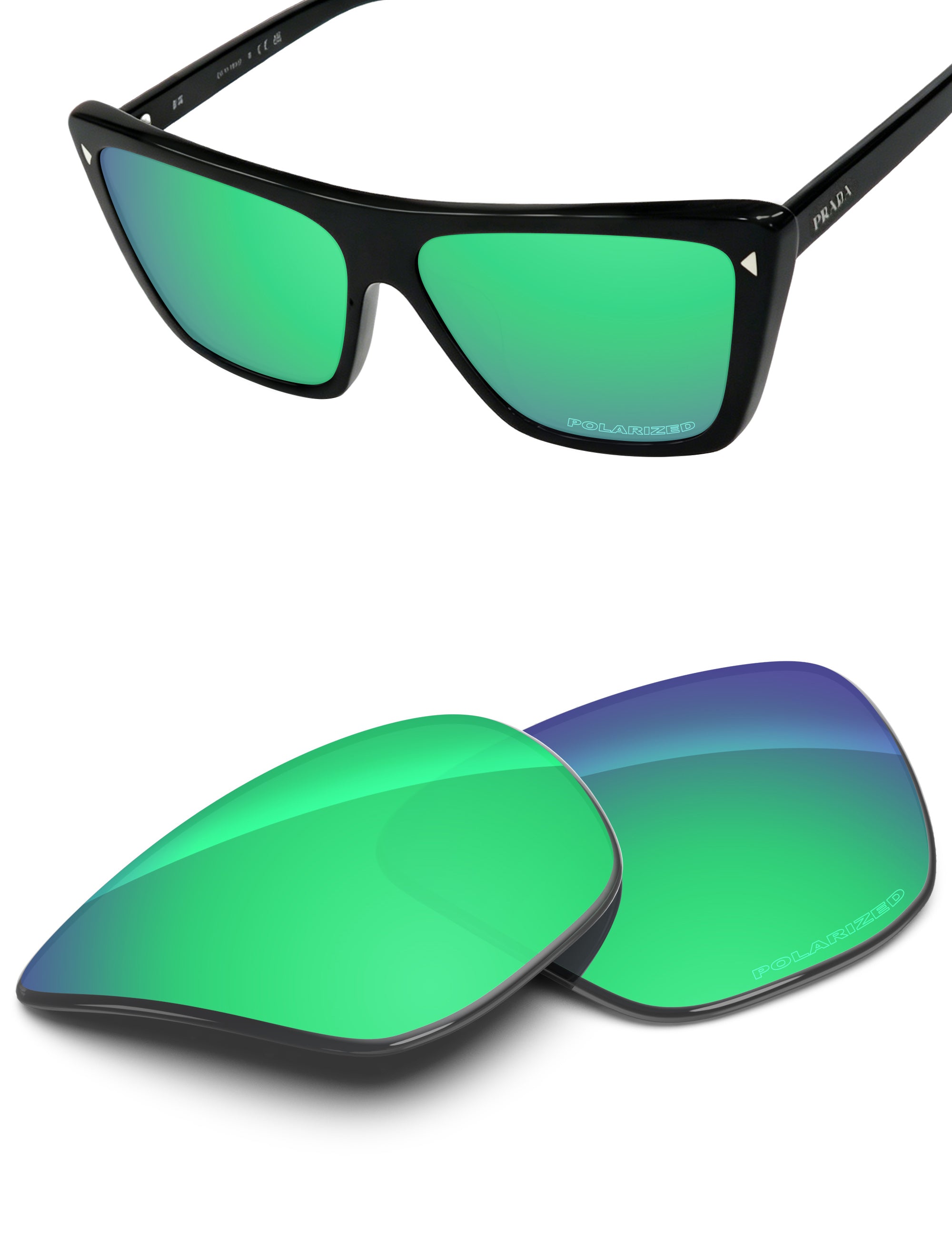 Emerald Green FlashMirror™-Polarized