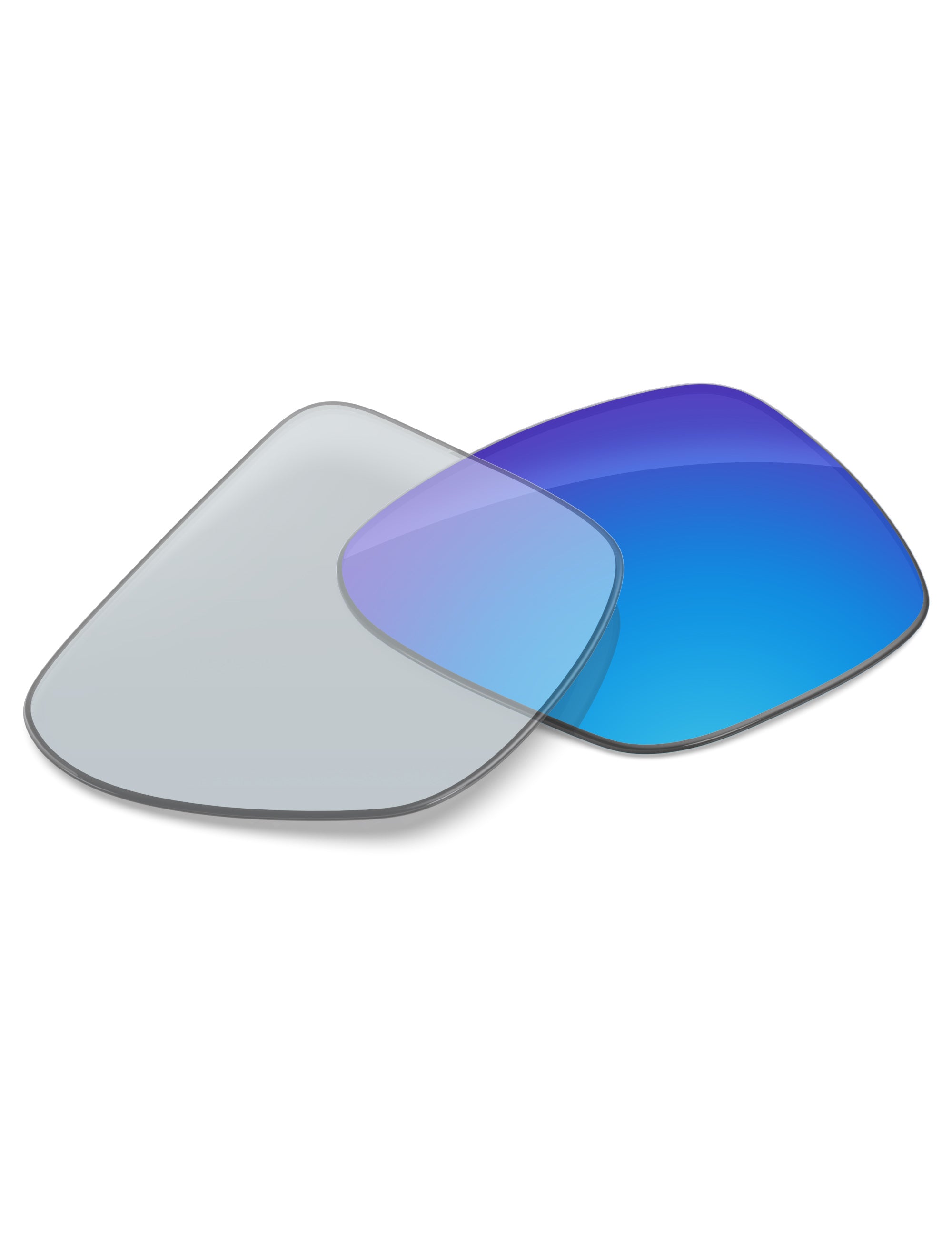 Sky Blue FlashMirror™ Photochromic-Non-Polarized