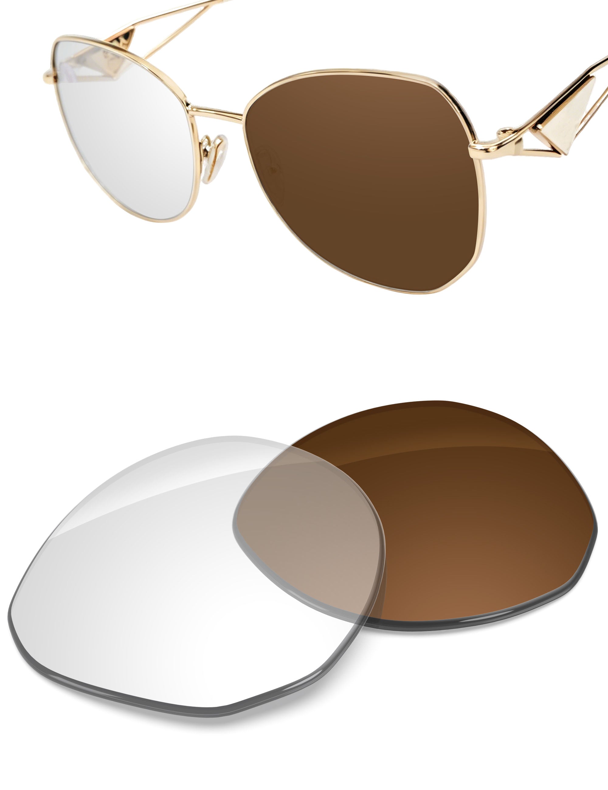Adapt Brown Photochromic-Non-Polarized