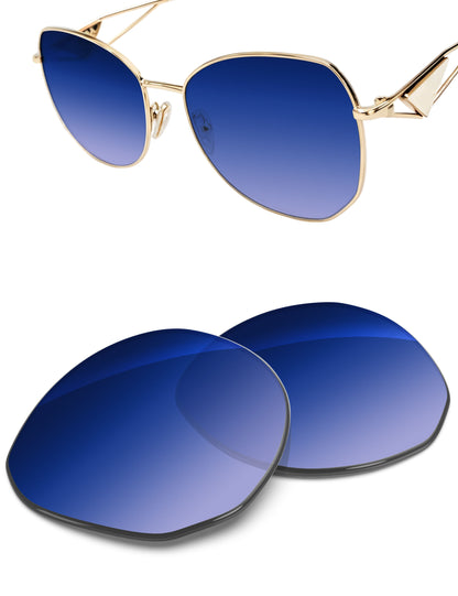 Aqua Blue Gradient-Non-Polarized