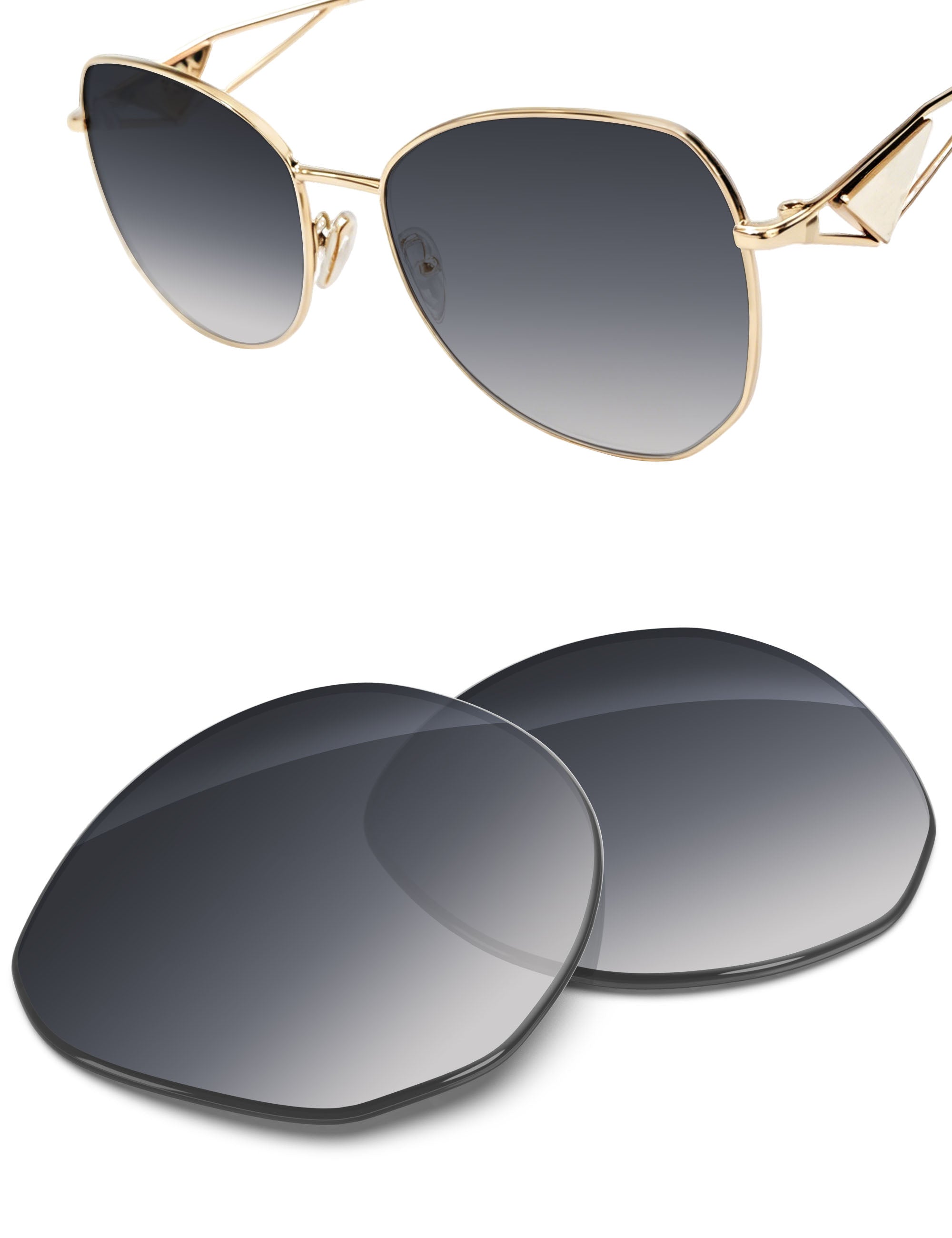 Gray Gradient-Non-Polarized