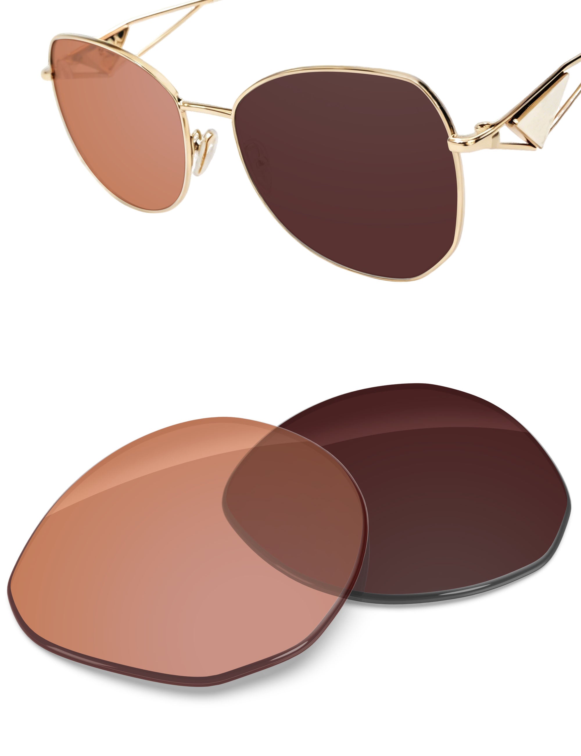 Orange Tint Photochromic-Non-Polarized