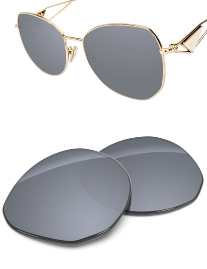Silver Metallic FlashMirror™-Non-Polarized