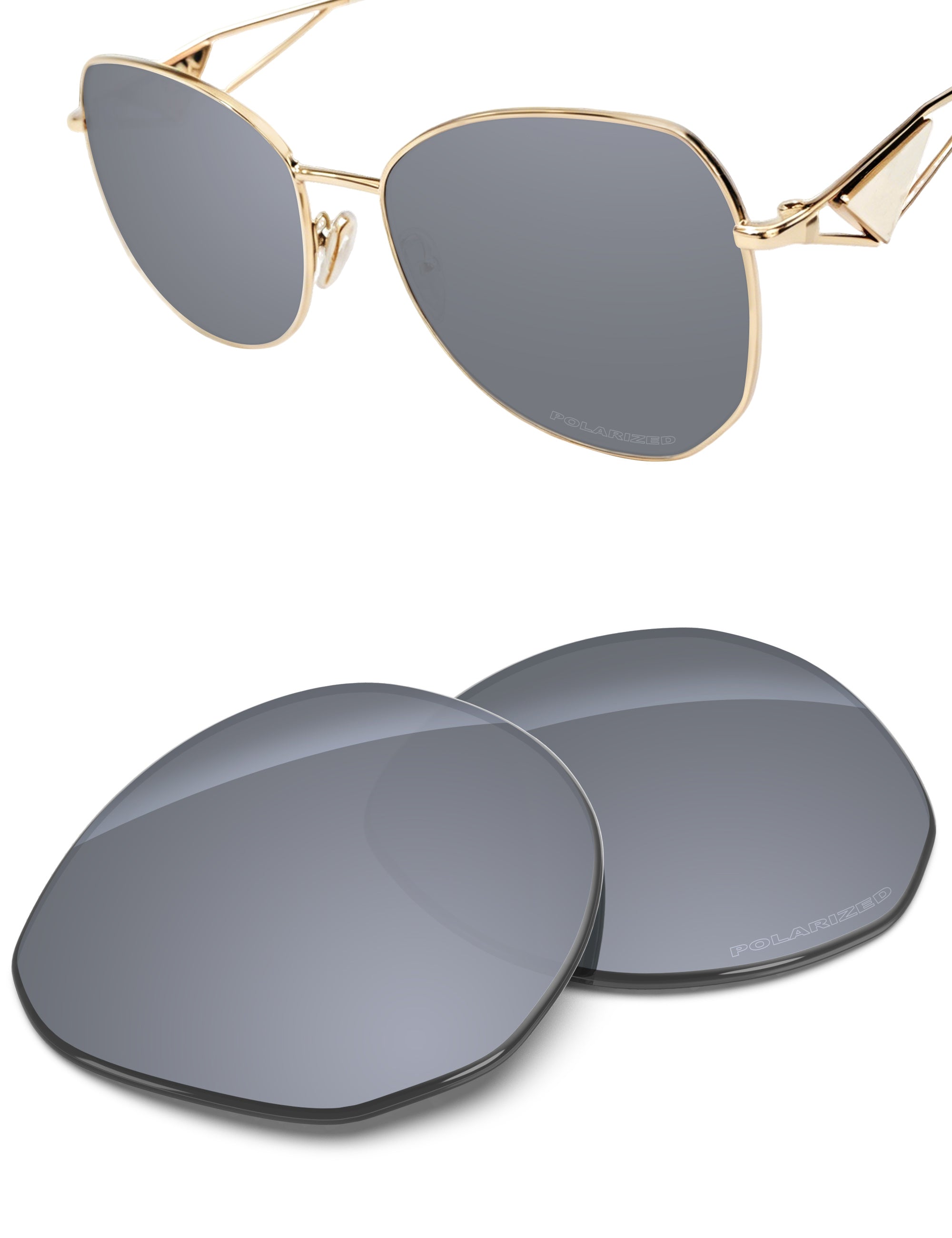 Silver Metallic FlashMirror™-Polarized