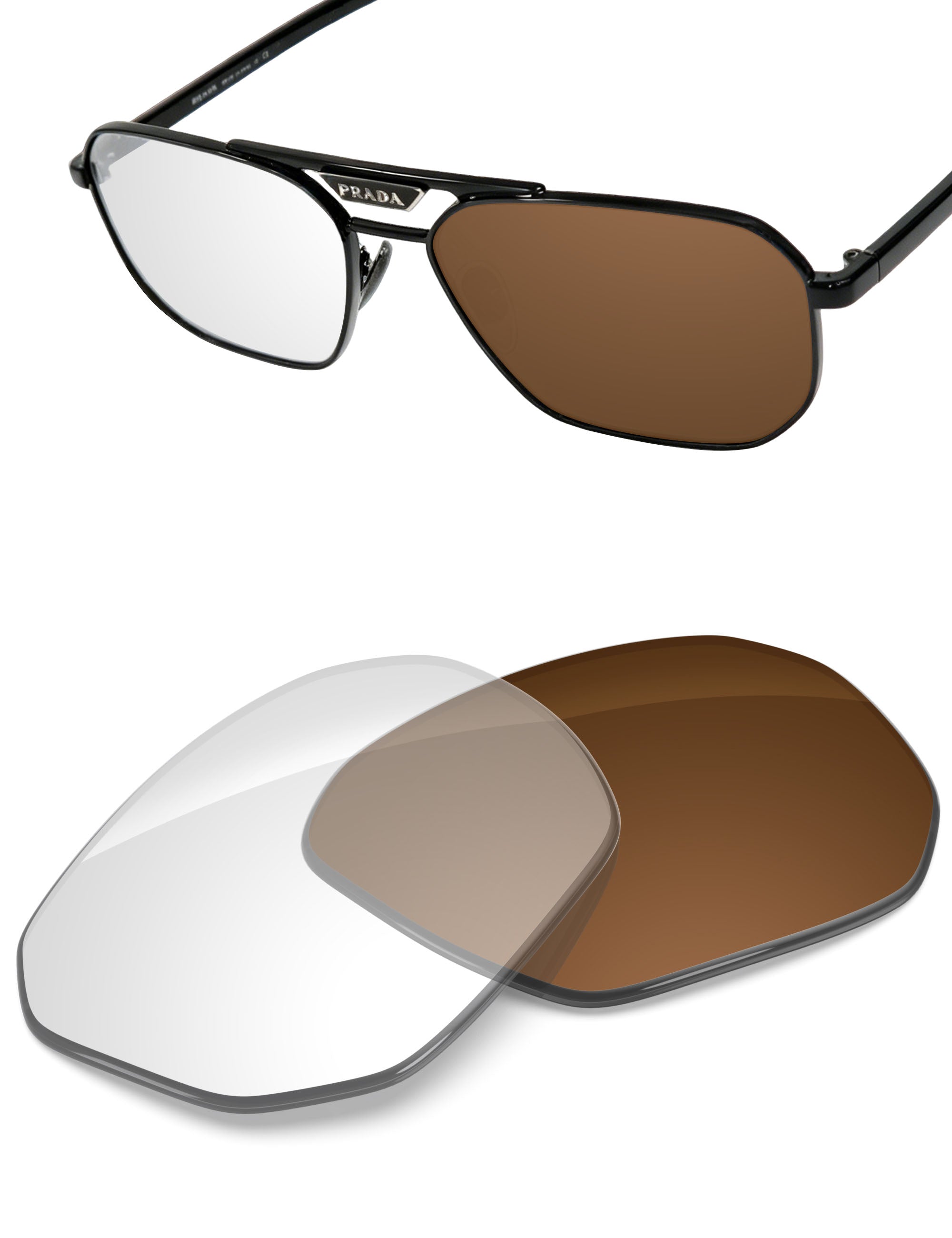 Adapt Brown Photochromic-Non-Polarized