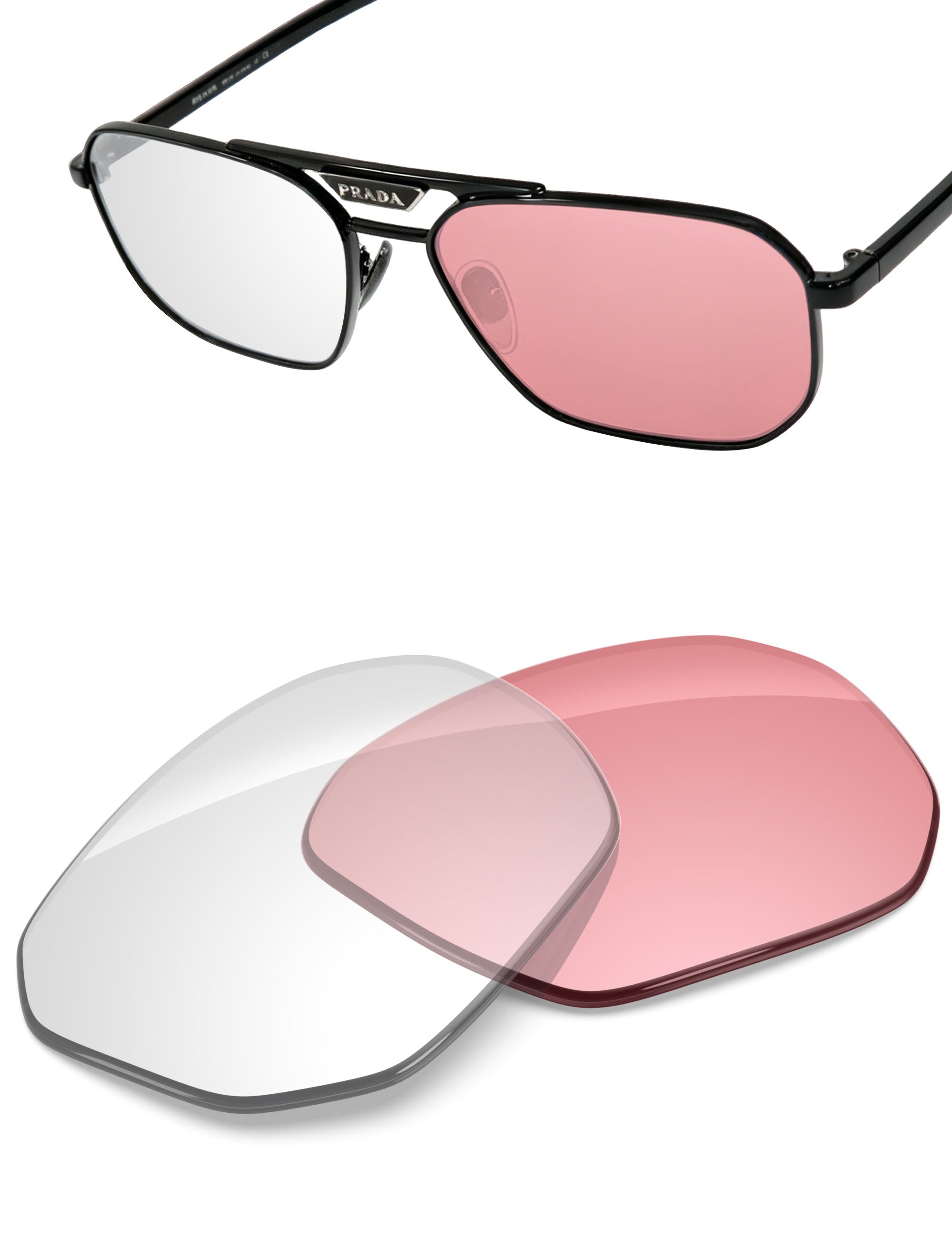 Adapt Pink Photochromic-Non-Polarized