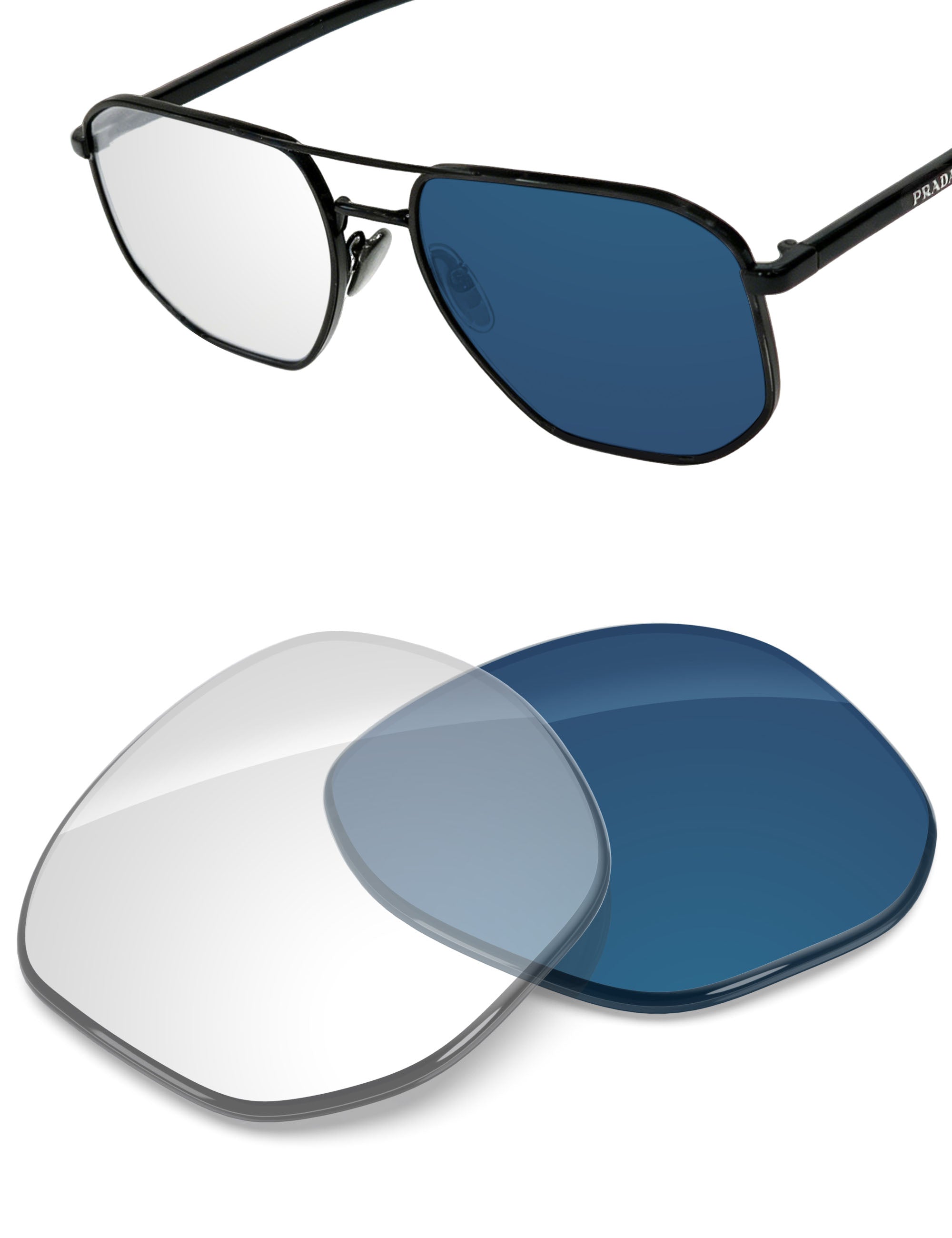 Adapt Blue Photochromic-Non-Polarized