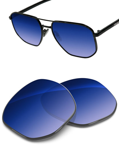 Aqua Blue Gradient-Non-Polarized